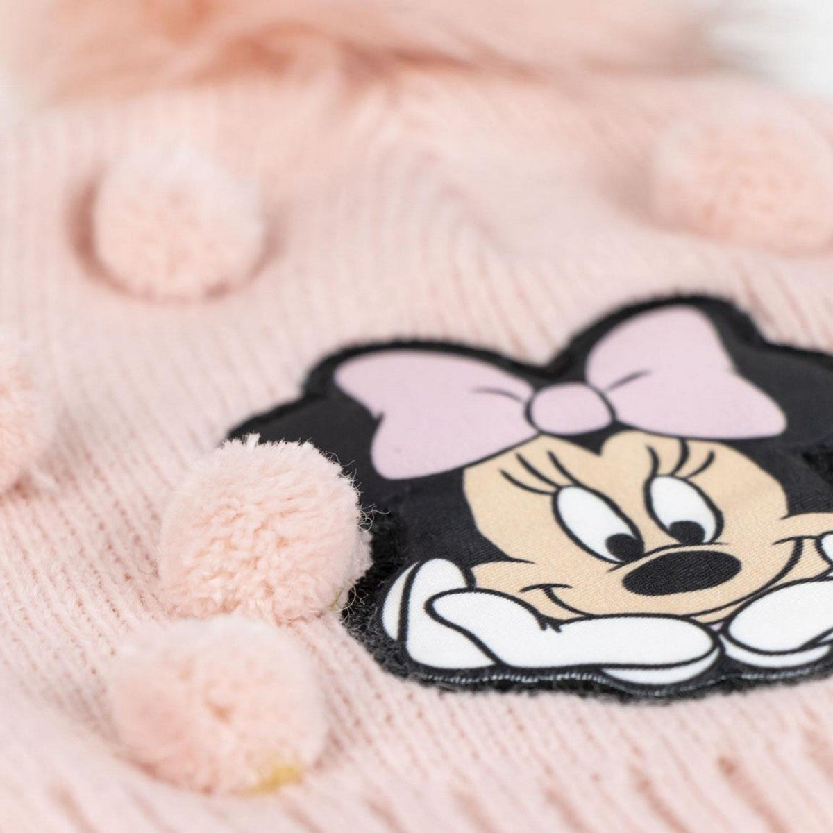 Disney Mickey & Minnie Pompom Hat For Winter 2200010282