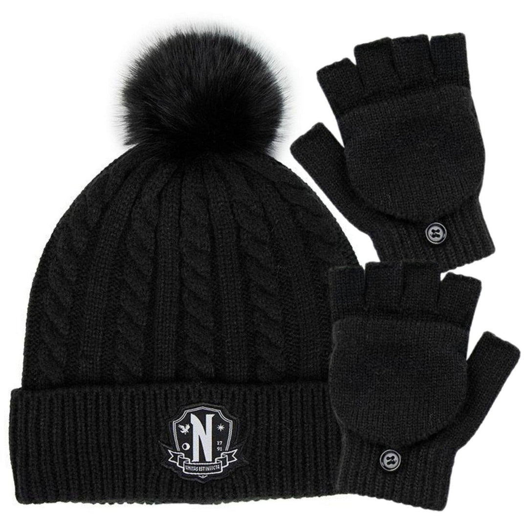 Collectable 2 Piece Hat And Glove Wednesday Winter Set 2200010283