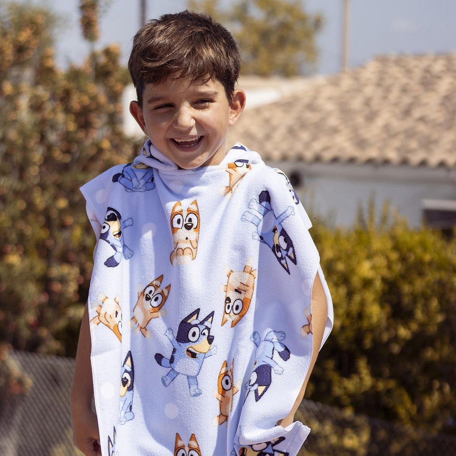 Bluey Poncho Polyester 2200010389