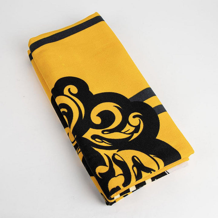 Harry Potter Towel Polyester Hufflepuff Orange 2200010395