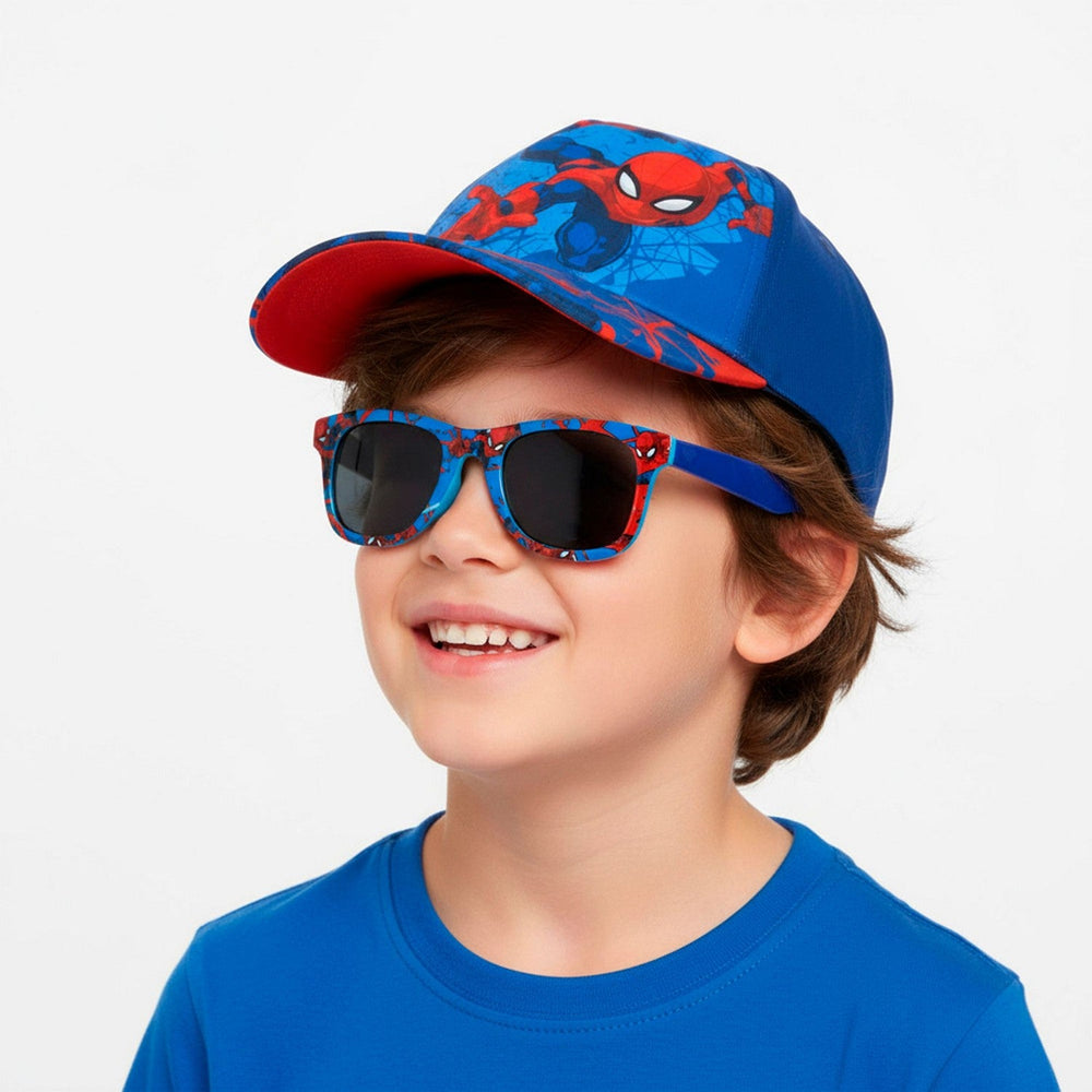 Marvel Cap Of Sunglasses Spiderman Blue Set 2200010458