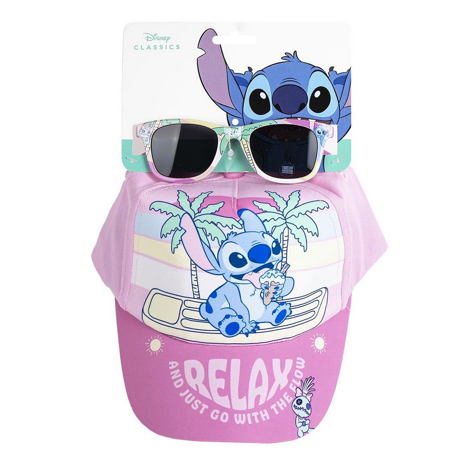 Disney Cap Of Sunglasses Stitch Set 2200010463