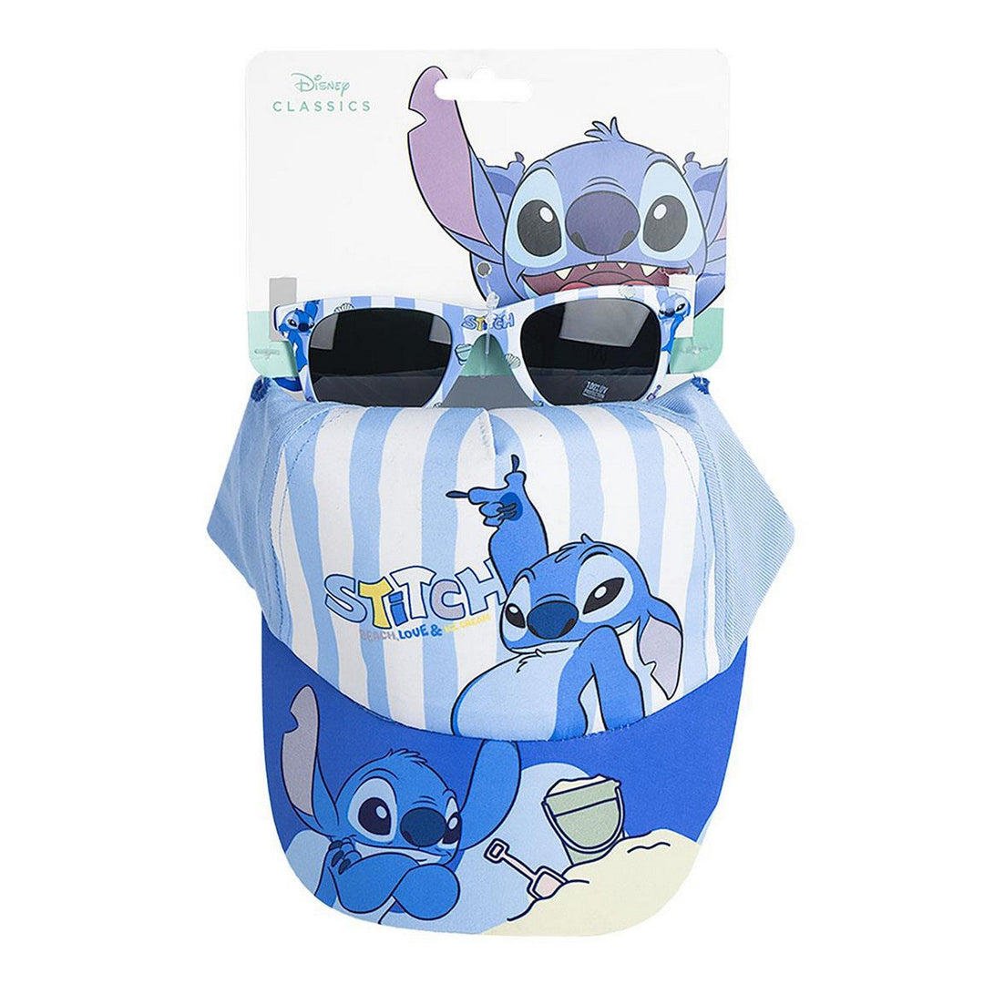Disney Cap And Sunglasses 2 Piece Stitch Blue Set 2200010464