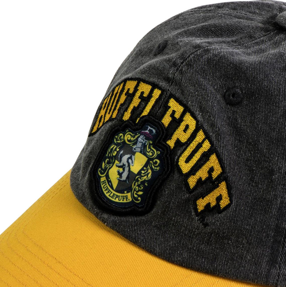 Harry Potter Cap Baseball Adult Hufflepuff Yellow 2200010499