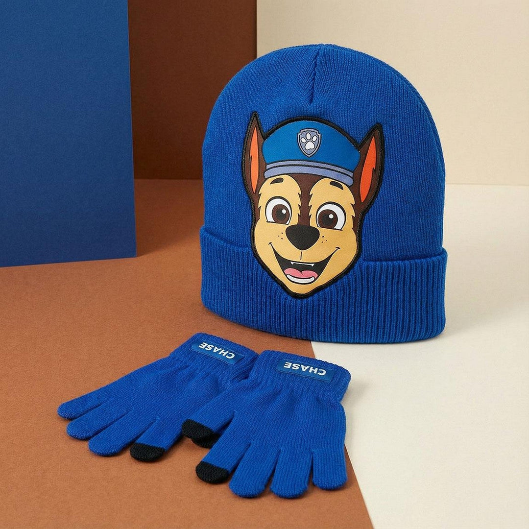 Pre School 2 Piece Hat And Gloves Winter Paw Patrol Turquoise Set 2200010570