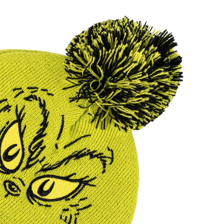 Collectable 2 Piece Hat And Gloves Winter Grinch Yellow Set 2200010578