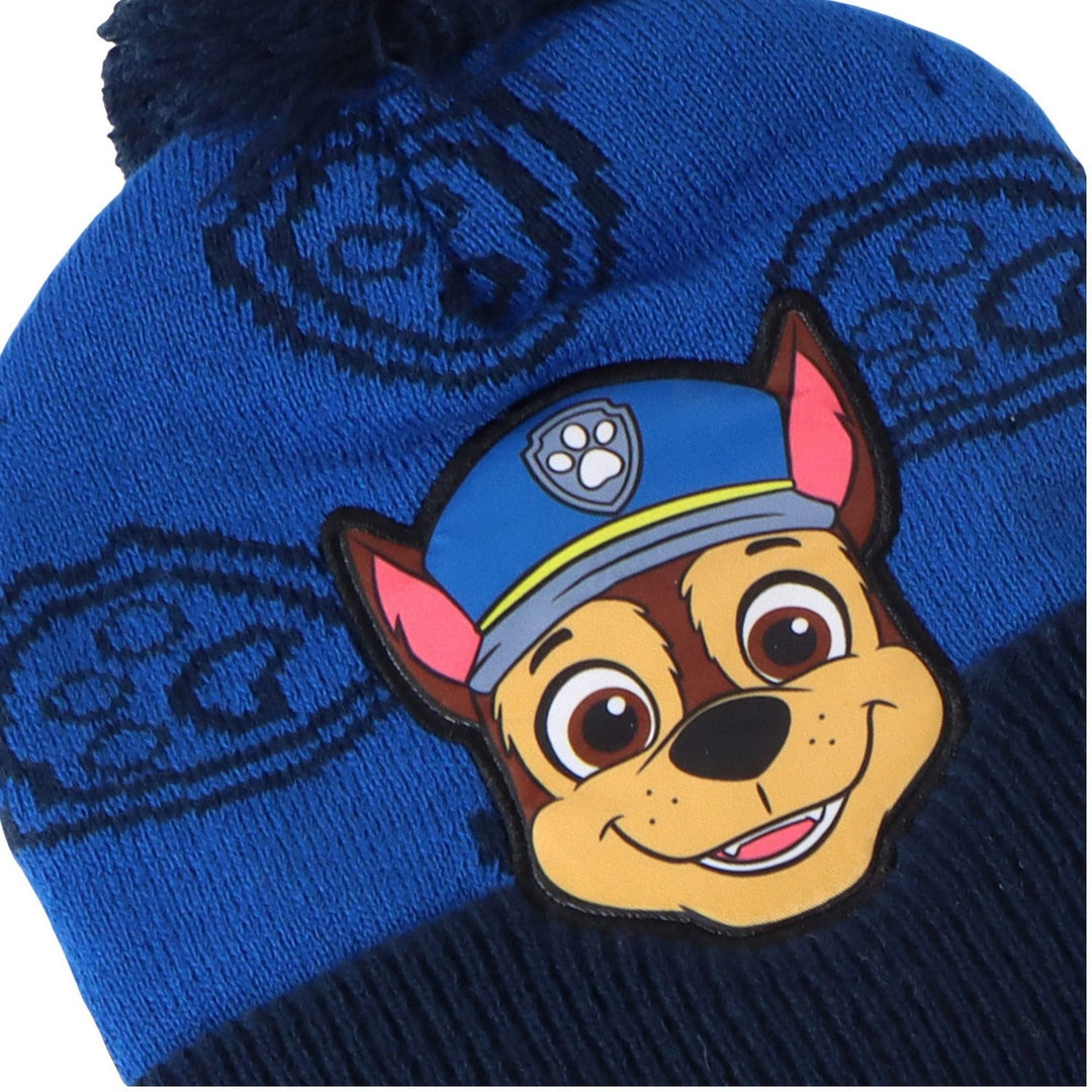 Pre School 3 Piece Hat, Gloves, Scarf Winter Paw Patrol Blue Set 2200010579