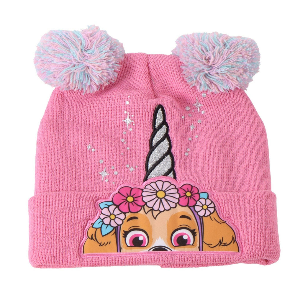 Pre School 3 Piece Hat, Gloves, Scarf Winter Paw Patrol Pink Set 2200010581