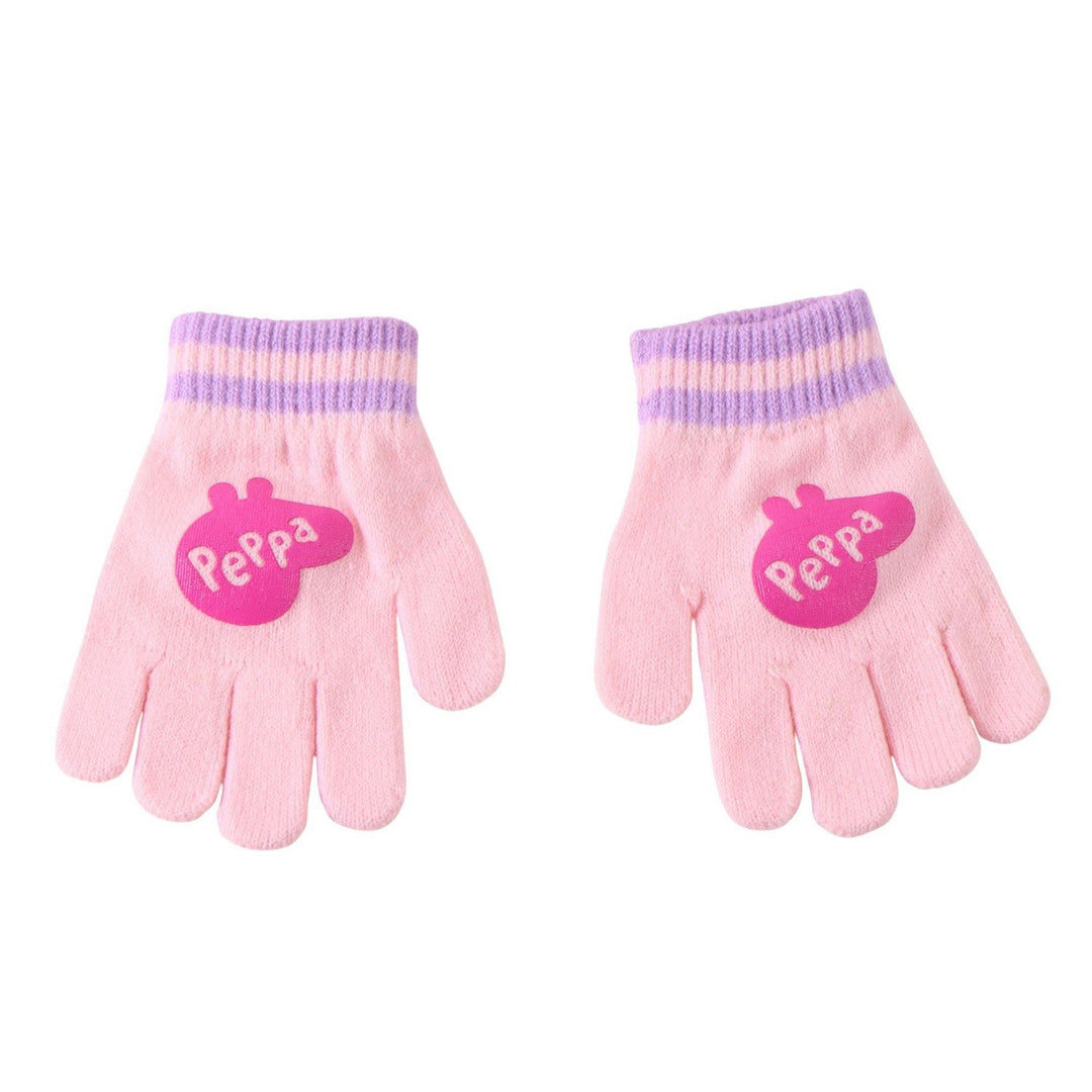 Pre School 3 Piece Hat, Gloves, Scarf Winter Peppa Pig Set 2200010582