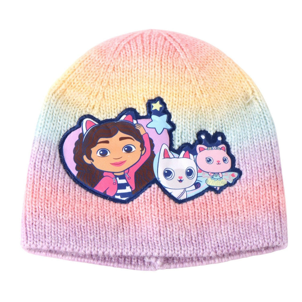 Pre School Gabbys Dollhouse 3 Piece Hat, Gloves, Scarf Winter Gabby'S Set 2200010583