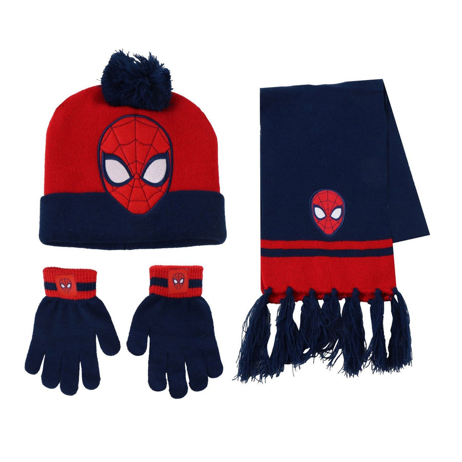 Marvel 3 Piece Hat, Gloves, Scarf Winter Spiderman Pink Set 2200010584