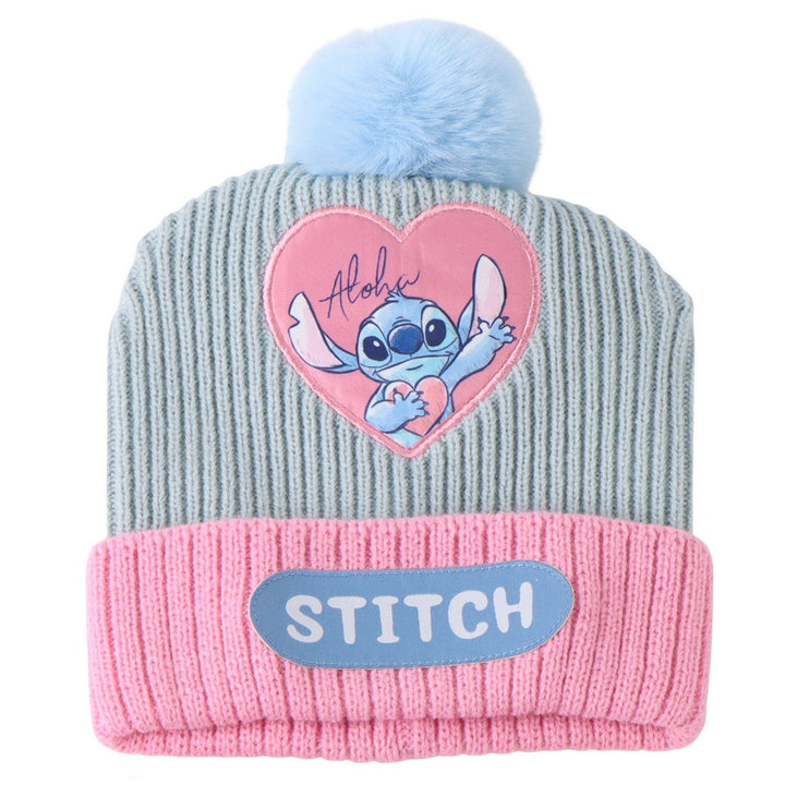 Disney 3 Piece Hat, Gloves, Scarf Winter Stitch Set 2200010586