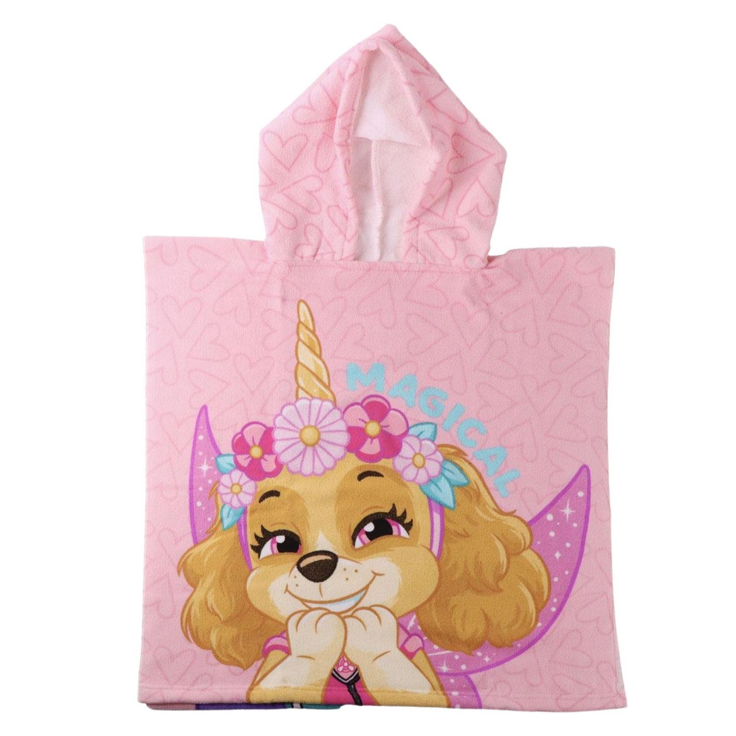 Pre School Polyester Microfiber Poncho Paw Patrol Red 2200010687