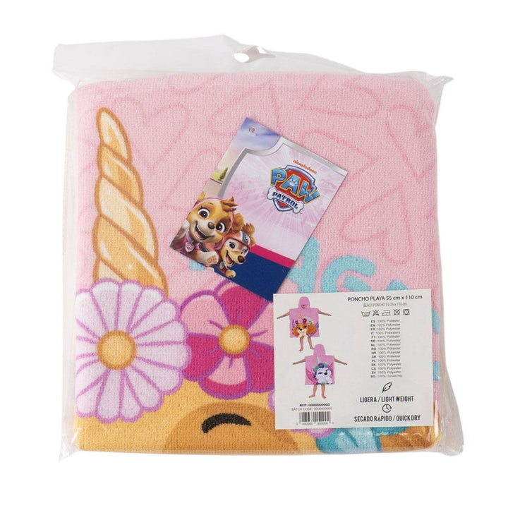 Pre School Polyester Microfiber Poncho Paw Patrol Red 2200010687