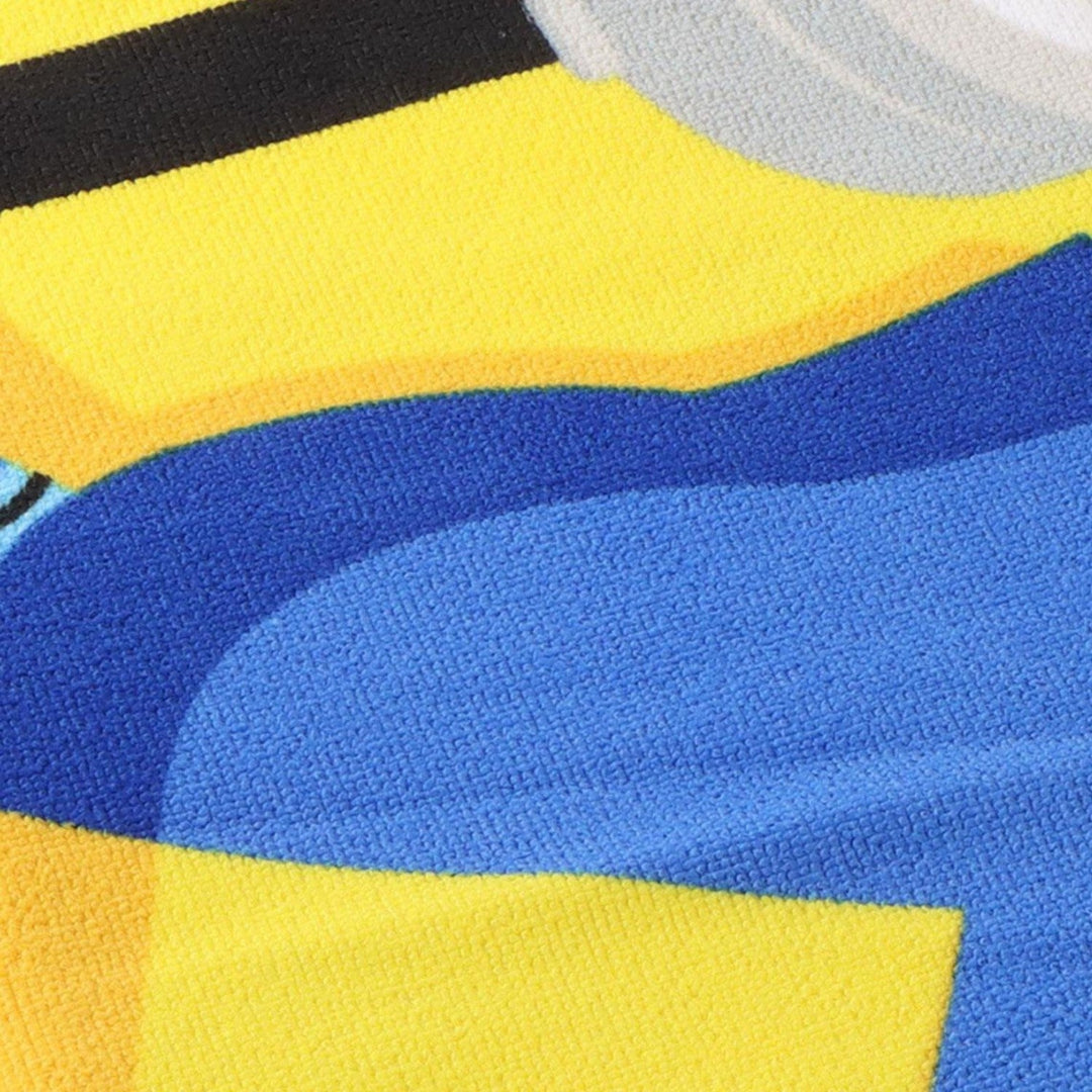 Kids Film And Cartoon Polyester Microfiber Towel Minions Turquoise 2200010691