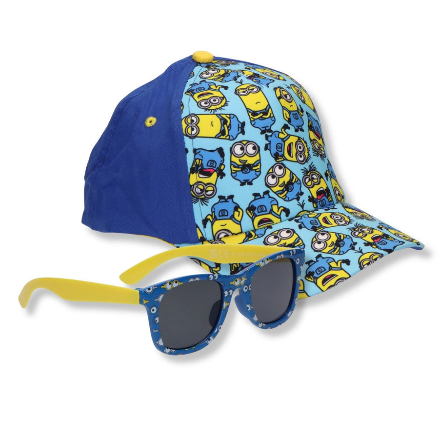 Kids Film And Cartoon Minions Cap Sunglasses Minion Set 2200010735