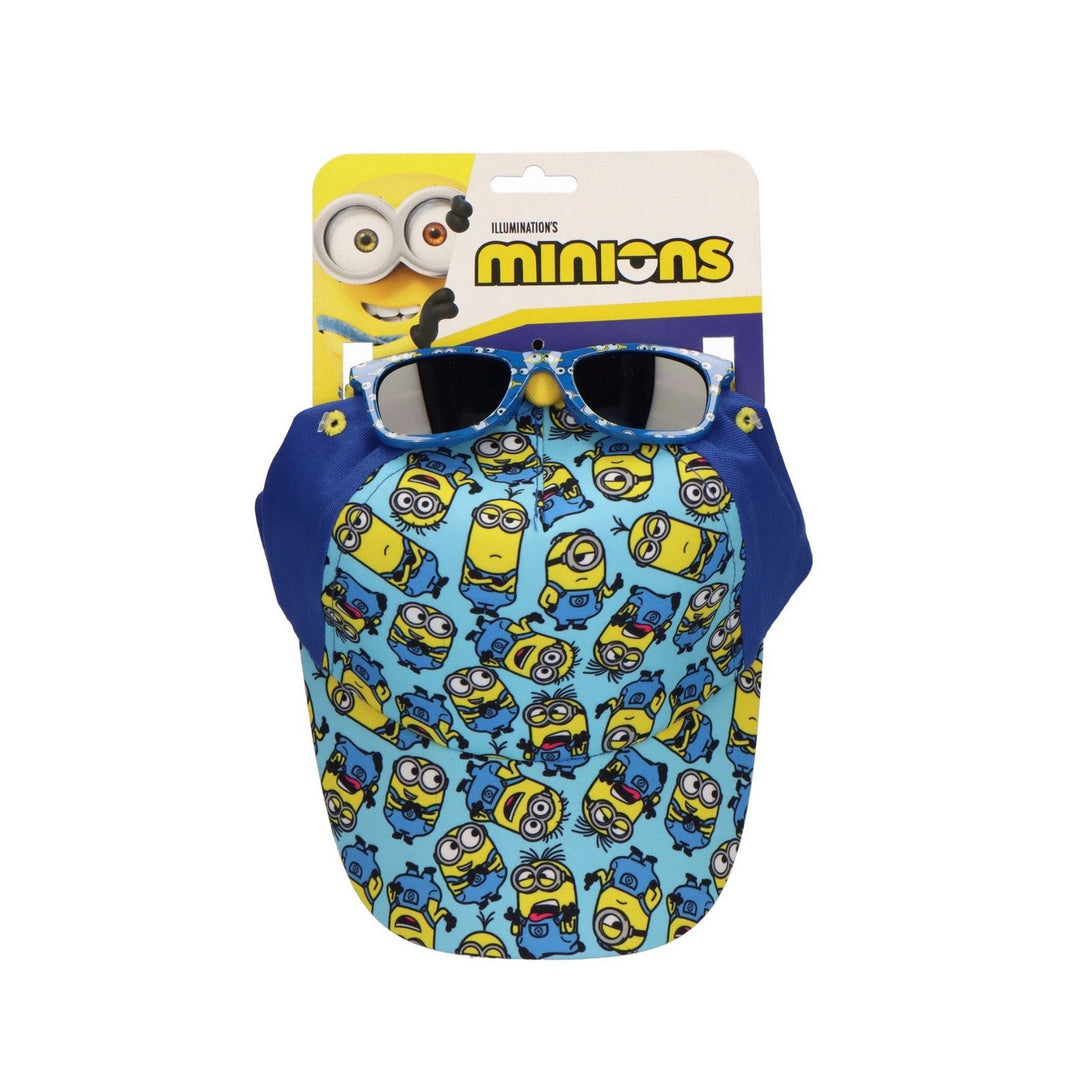 Kids Film And Cartoon Minions Cap Sunglasses Minion Set 2200010735