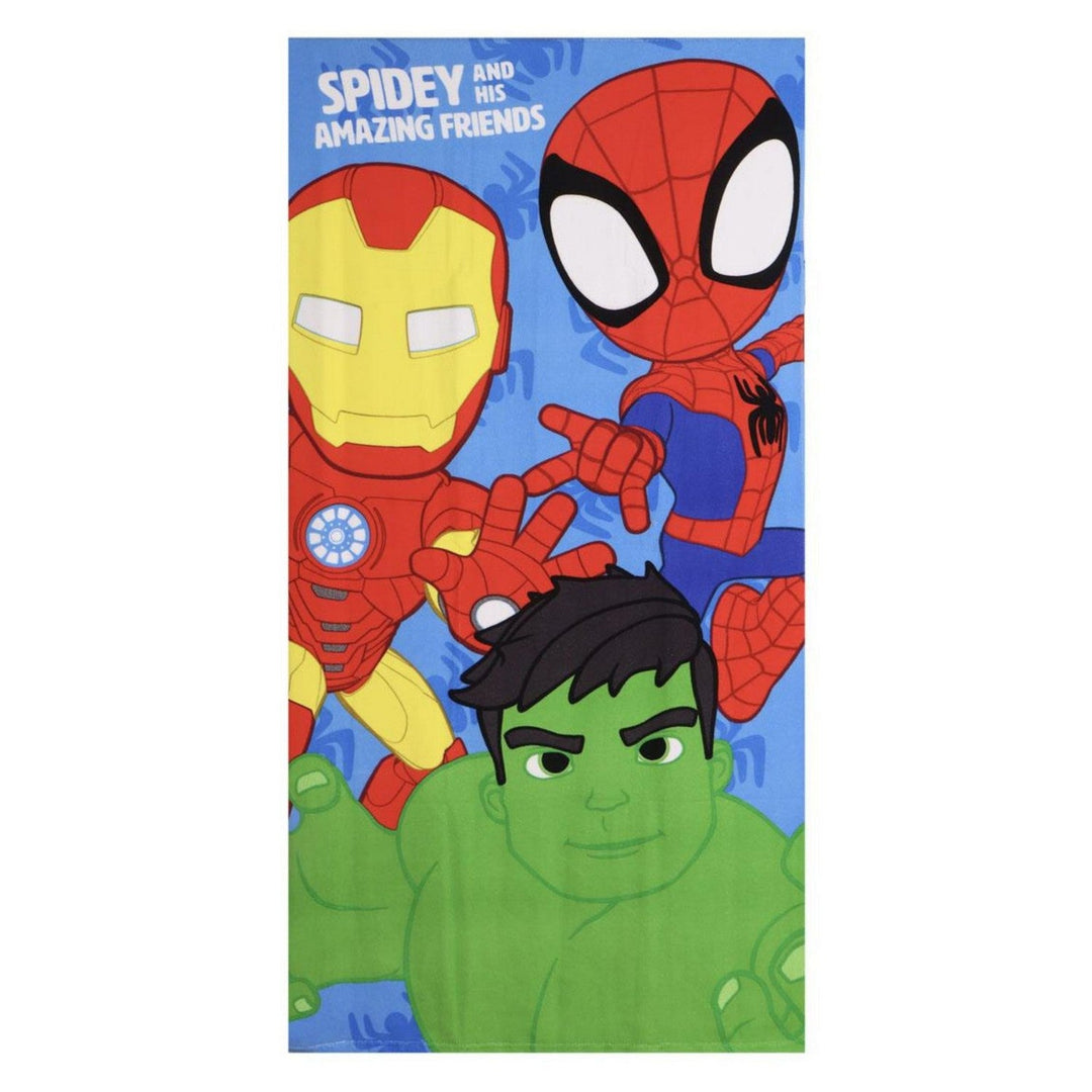 Marvel Polyester Microfiber Towel Spiderman Orange 2200010808