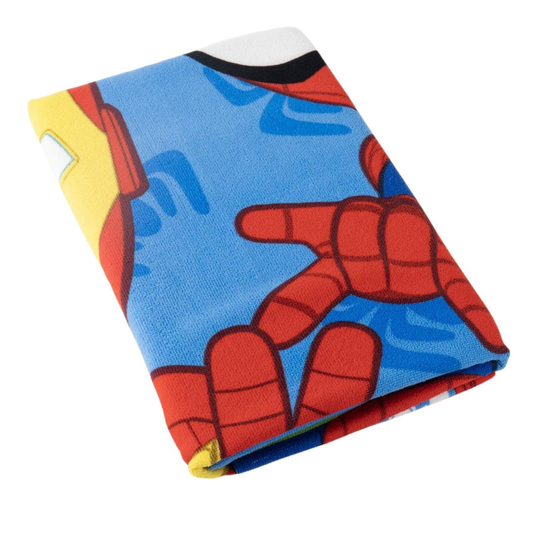 Marvel Polyester Microfiber Towel Spiderman Orange 2200010808