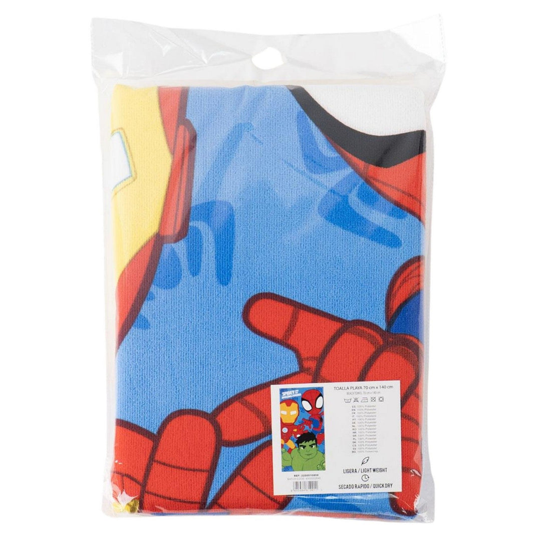 Marvel Polyester Microfiber Towel Spiderman Orange 2200010808