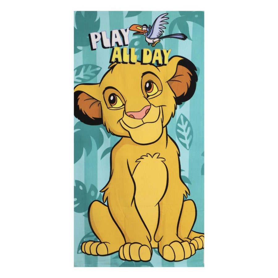 Disney Polyester Microfiber Towel Lion King Yellow 2200010809