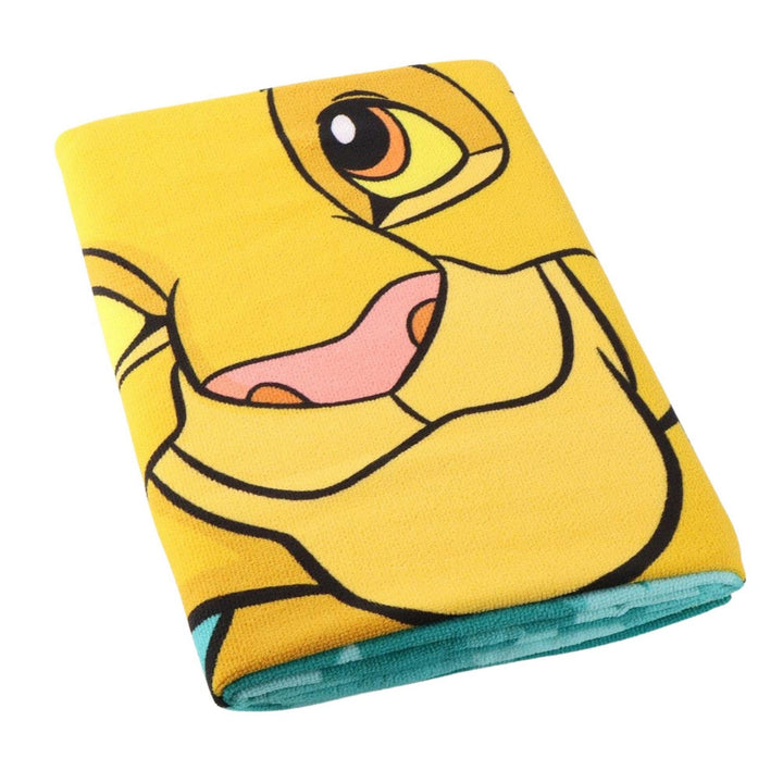 Disney Polyester Microfiber Towel Lion King Yellow 2200010809