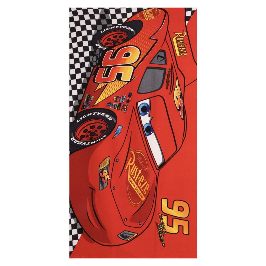 Disney Polyester Microfiber Towel Cars Red 2200010813