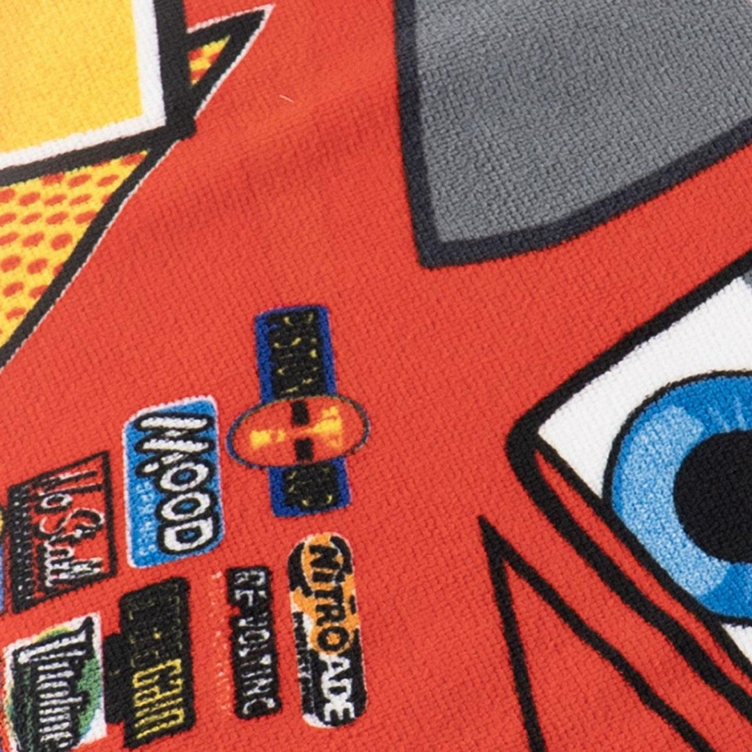 Disney Polyester Microfiber Towel Cars Red 2200010813