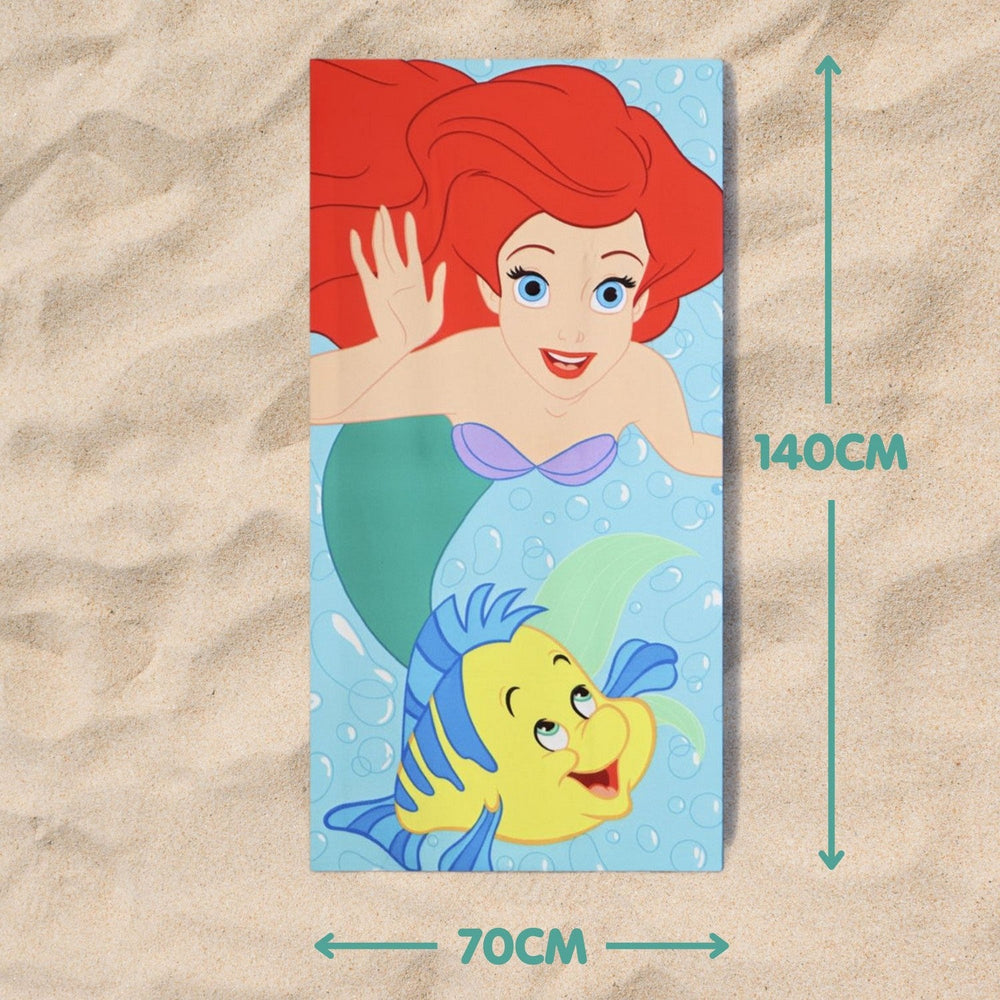 Disney Polyester Microfiber Towel Princess Ariel 2200010816