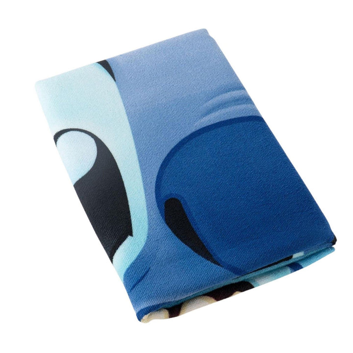 Disney Polyester Microfiber Towel Stitch Blue 2200010818