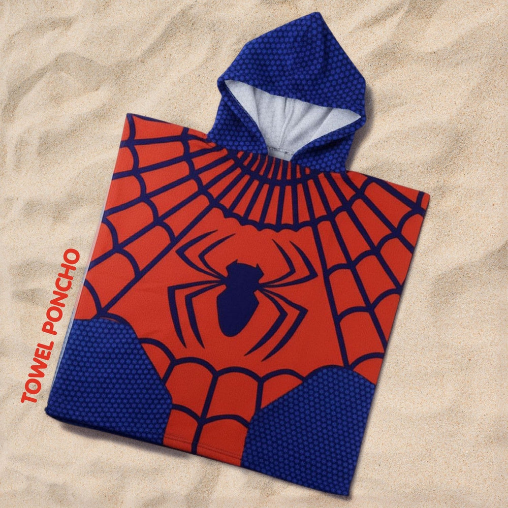 Marvel Polyester Microfiber Poncho Spiderman Pink 2200010820