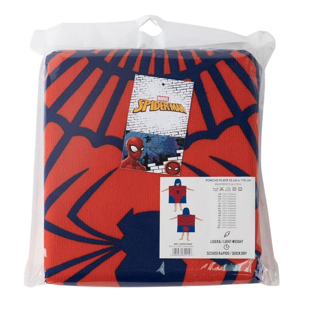 Marvel Polyester Microfiber Poncho Spiderman Pink 2200010820