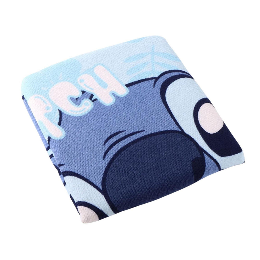 Disney Polyester Microfiber Poncho Stitch Blue 2200010825