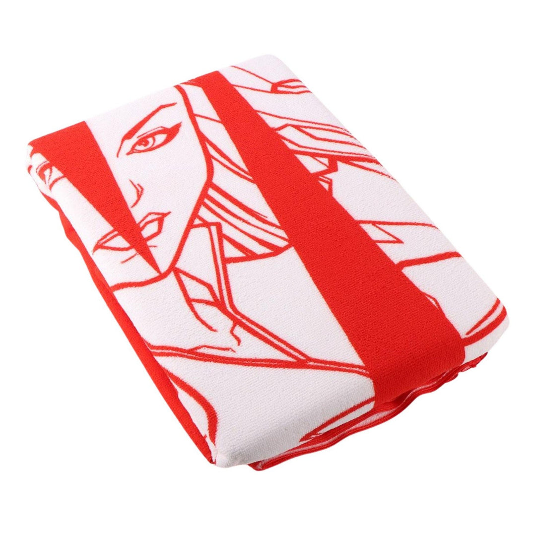 Marvel Polyester Microfiber Towel Adult Red 2200010836