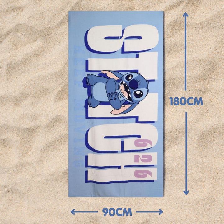 Disney Polyester Microfiber Towel Stitch Adult 2200010837