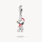 Thomas Sabo Charm Club Sterling Silver Peanuts Santa Edition Snoopy Charm 2227-664-10