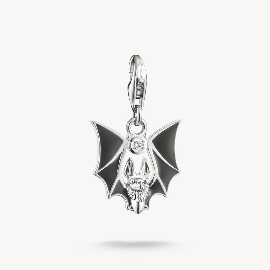 Thomas Sabo Charm Club Sterling Silver True Romance Original Bat Charm 2229-691-11
