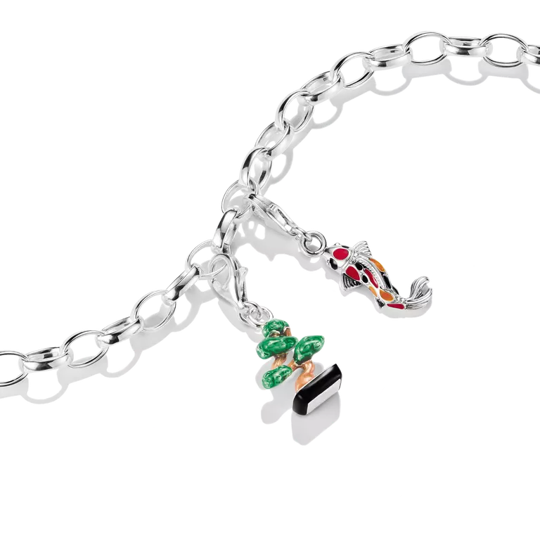 Charm Club Cold Enamel Tokyo Crush Koi Charm 2236-664-7