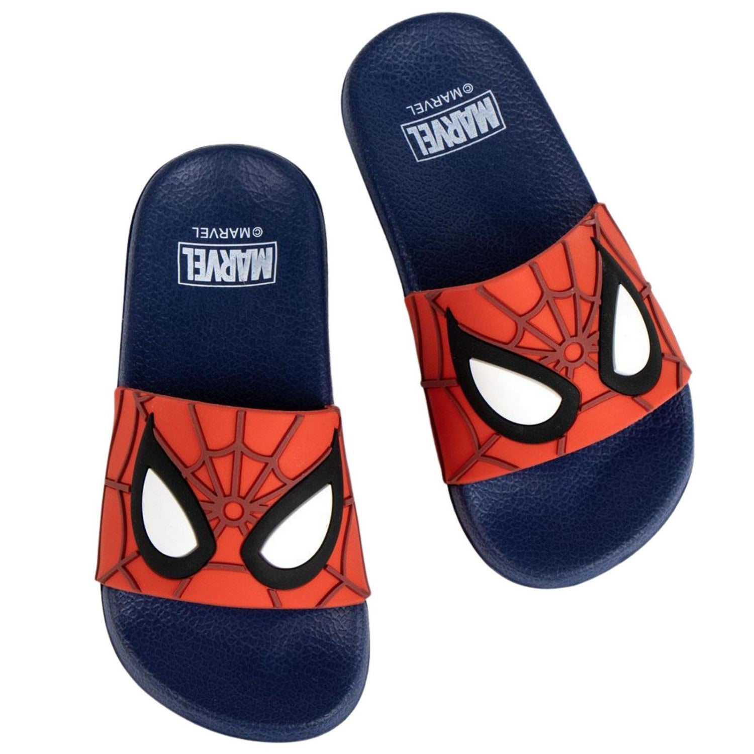 Marvel Eva Foam Slide Flip Flops Spiderman Red 2300006796