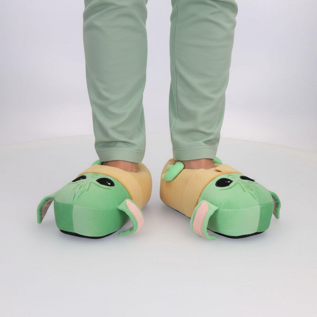 Star Wars House Slippers 3D Applications The Mandalorian Green 2300007000
