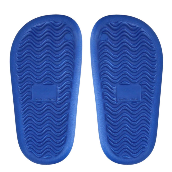 Kids Film And Cartoon Eva Foam Slide Flip Flops Sonic Blue 2300007286