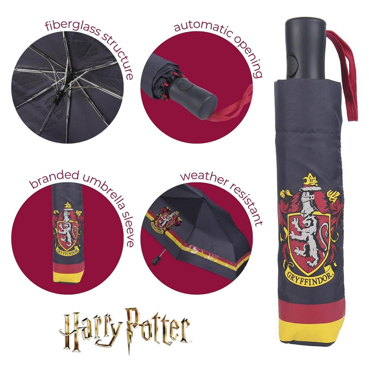 Harry Potter Umbrella Automatic Change Color 2400000676
