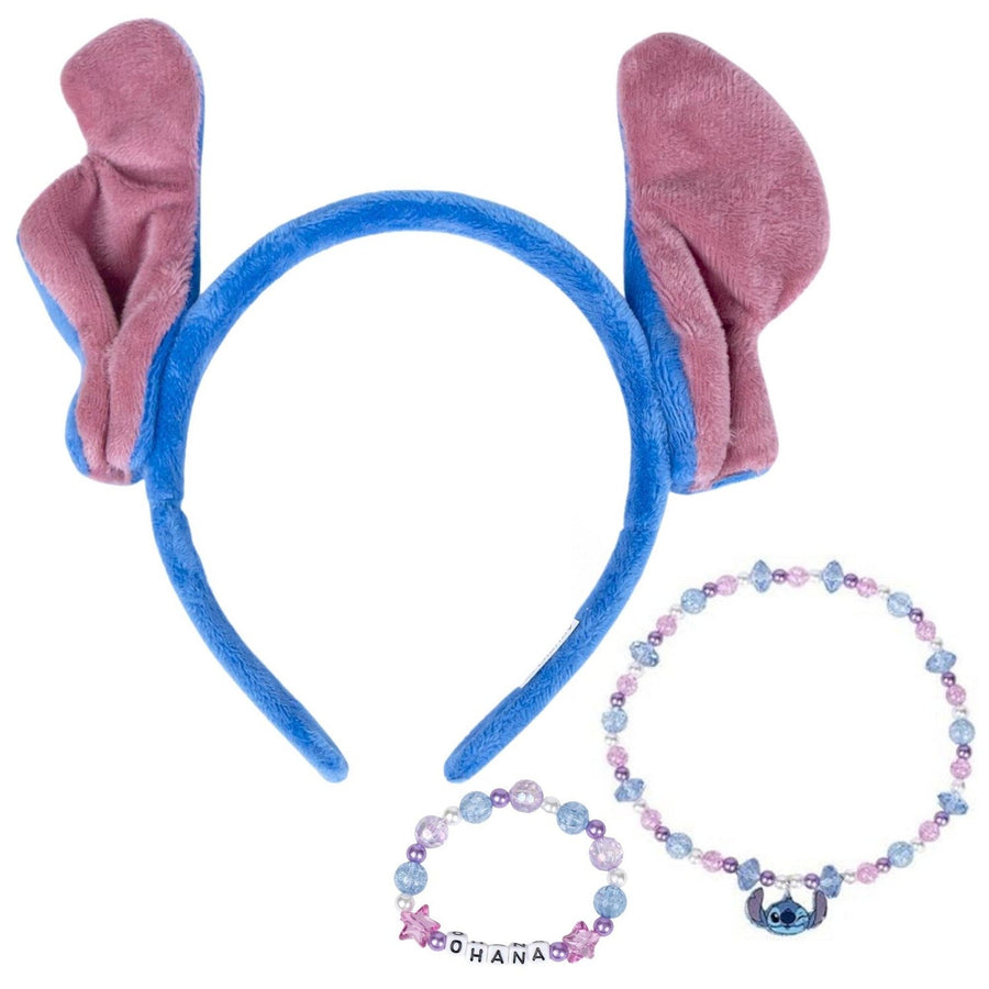 Disney 3 Pcs Headband, And Necklace Accessories Set Lilo & Stitch Bracelet 2500002566