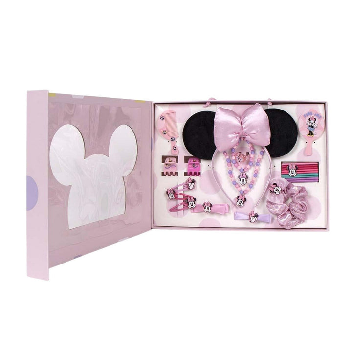 Disney Mickey & Minnie Beauty Box With Hair And Jewellery Accessories Mouse 2500002939
