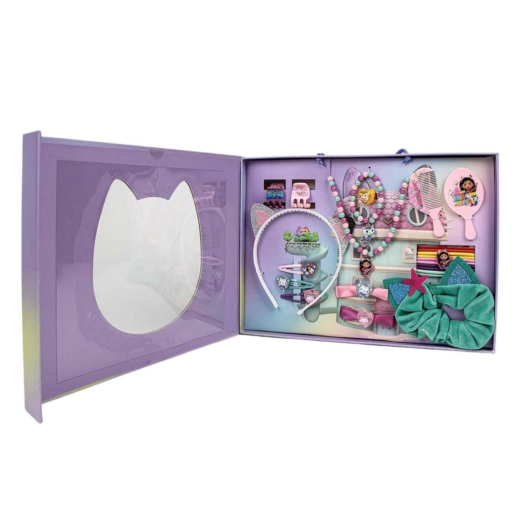 Pre School Gabbys Dollhouse Beauty Box With Hair And Jewellery Accessories Gabby'S 2500002943