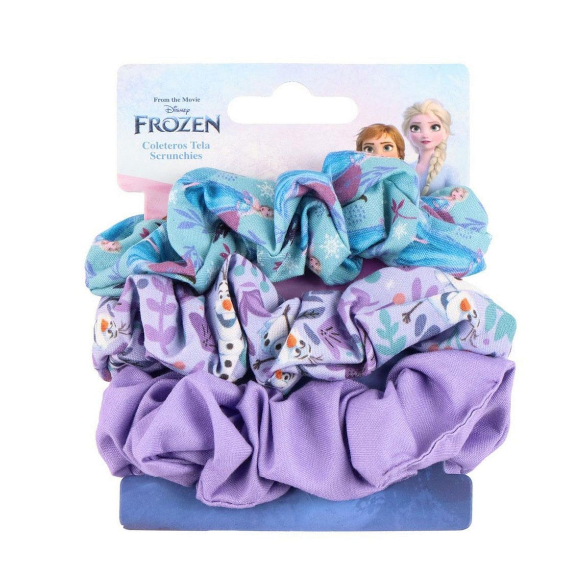 Disney 3 Piece Frozen Scrunchie Blue Set 2500003078