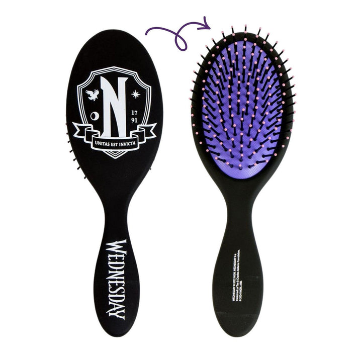 Collectable 4 Piece Hairbrush, Scrunchie And Set Wednesday Bag 2500003140