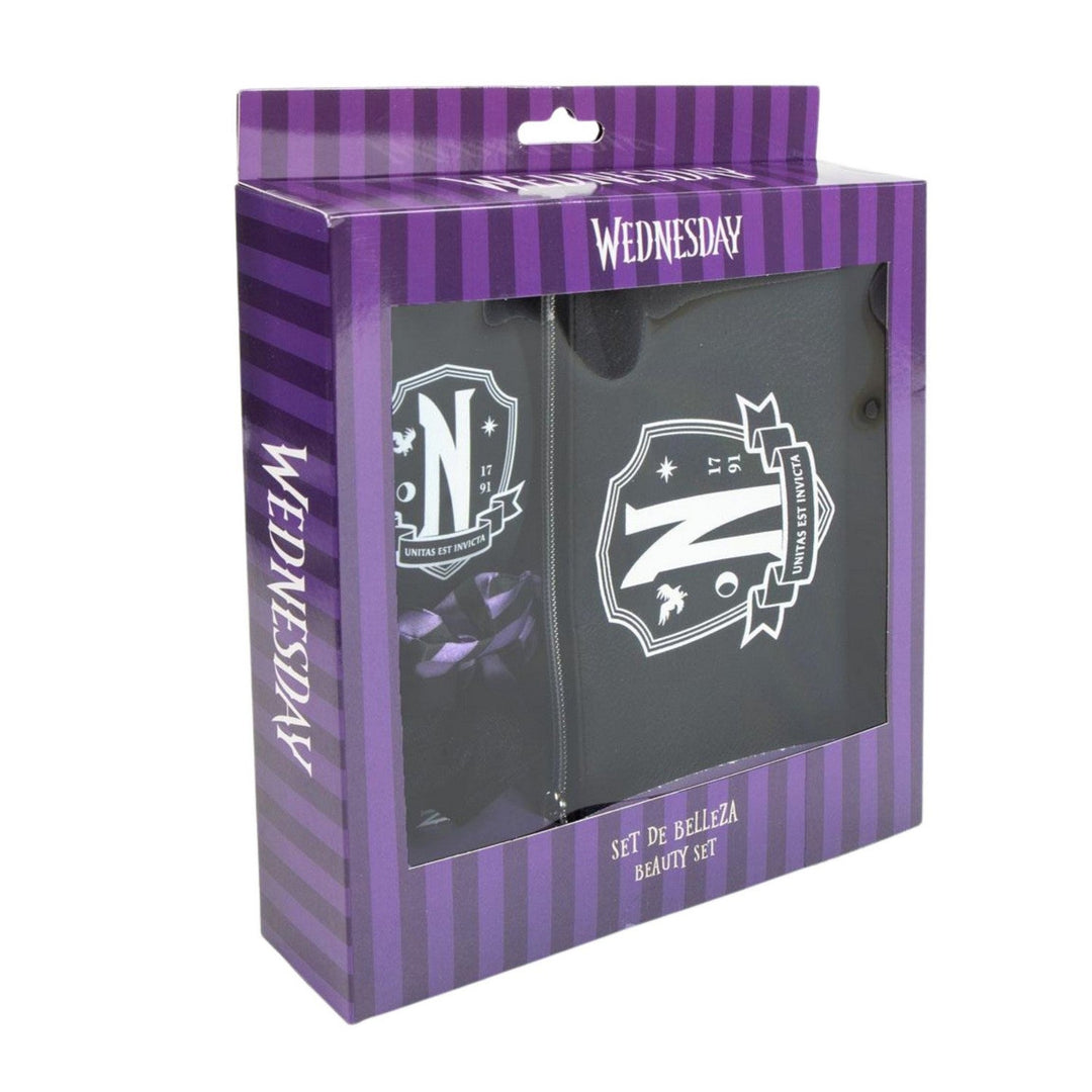 Collectable 4 Piece Hairbrush, Scrunchie And Set Wednesday Bag 2500003140