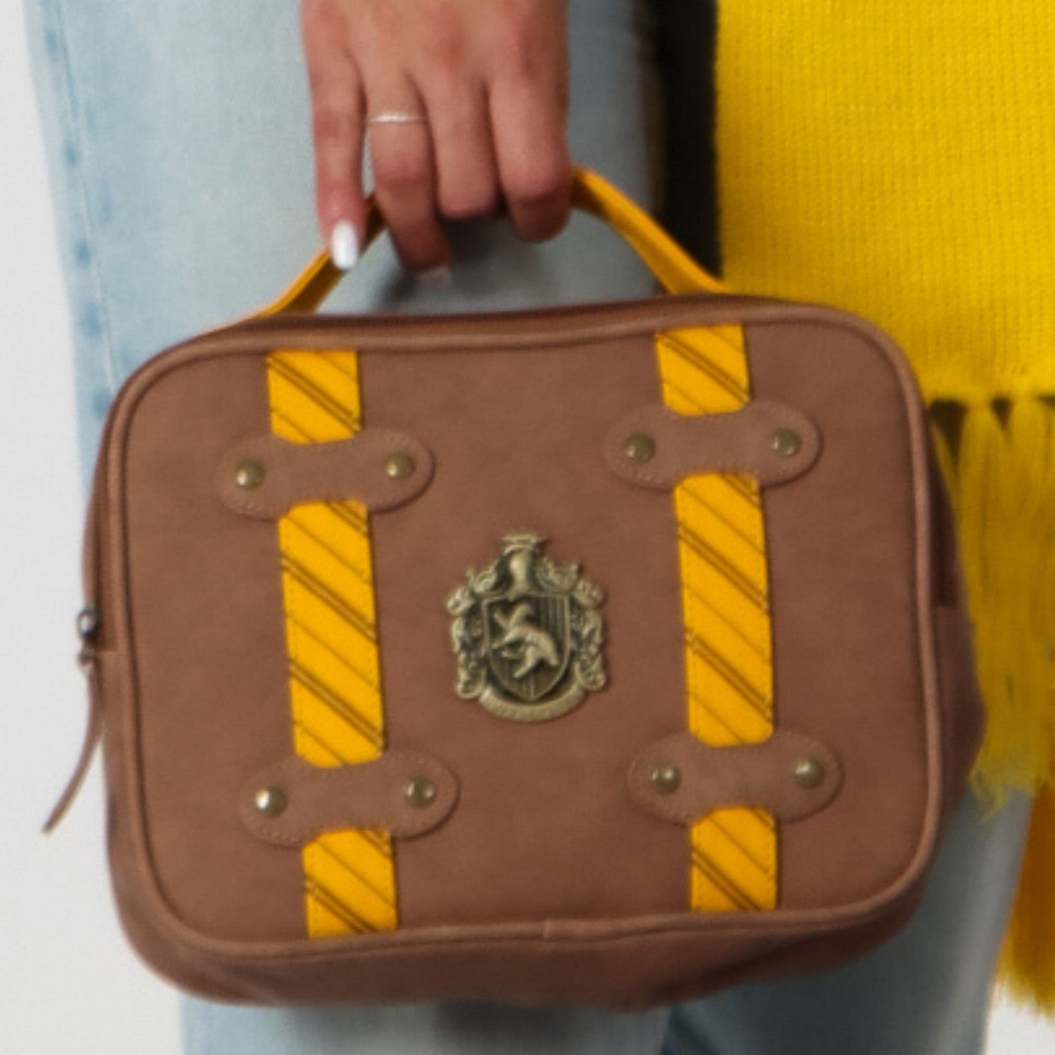 Harry Potter Toiletry Hufflepuff Orange Bag 2500003354