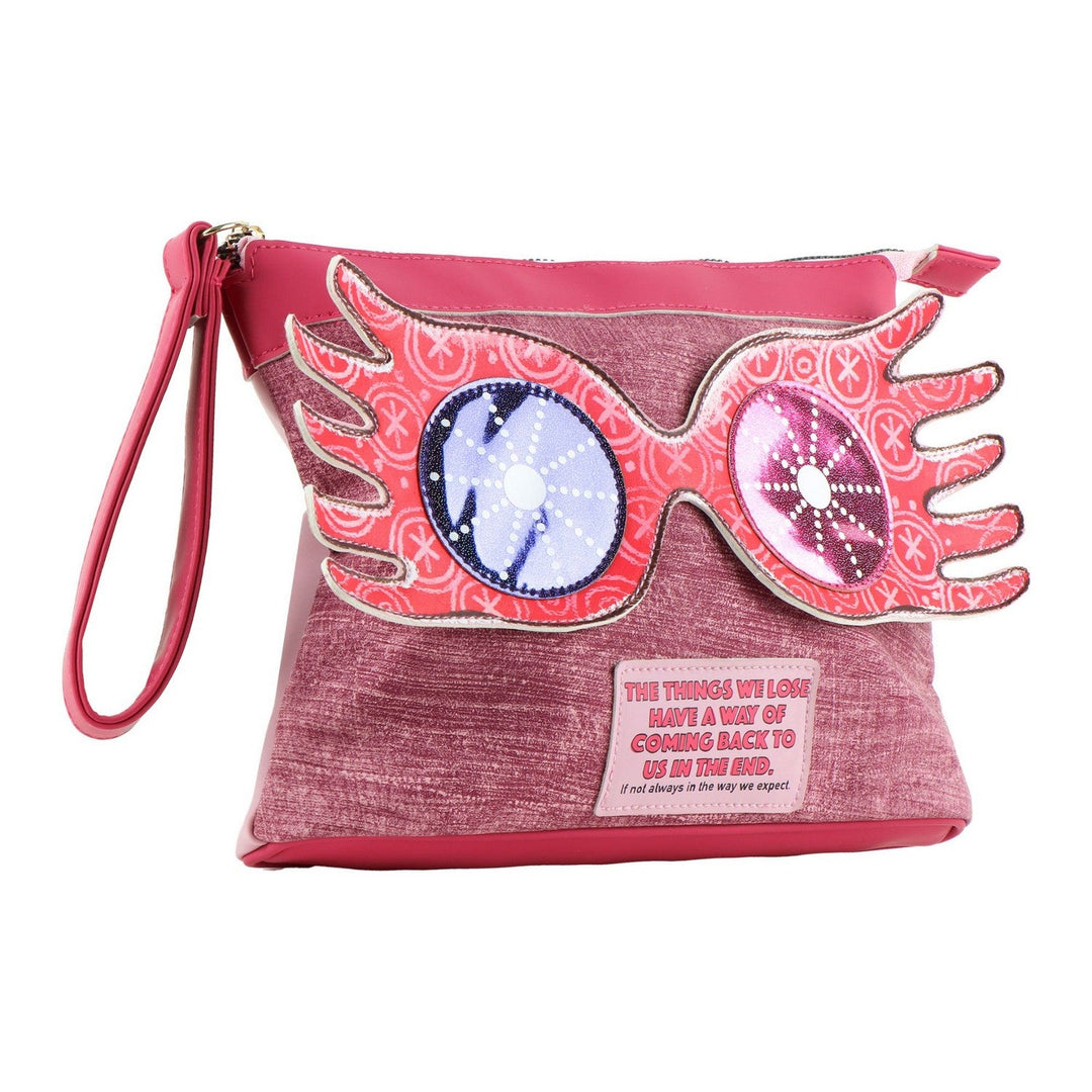 Harry Potter Toiletry Toiletbag Faux-Leather Luna Lovegood Red Bag 2500003357
